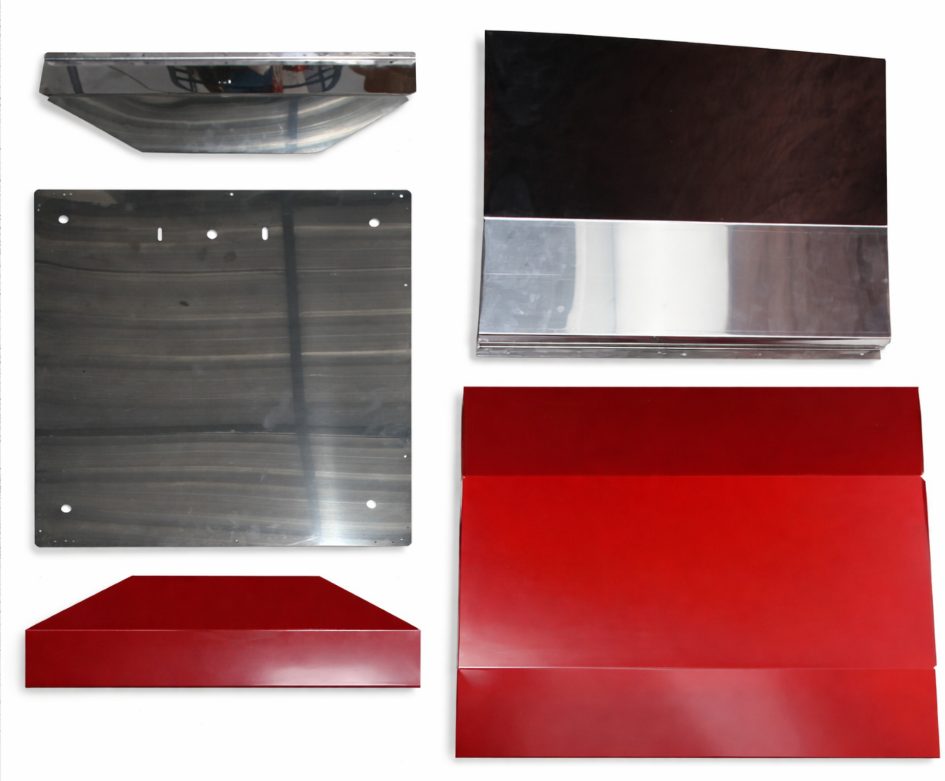 Panel oven jadi berwarna merah dan baja